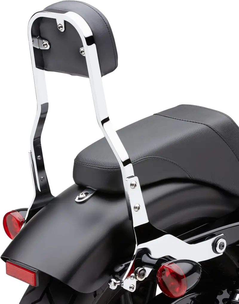 Detachable Backrest Short Chrome Softail 00 06 - COBRA