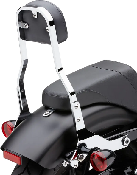 Detachable Backrest Short Chrome Softail 00 06 - COBRA