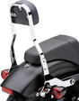 Detachable Backrest Short Chrome Softail 00 06 - COBRA