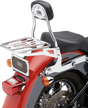 Detachable Backrest Round Chrome Softail 00 06 - COBRA