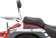Detachable Backrest Round Chrome Softail 07 17 - COBRA