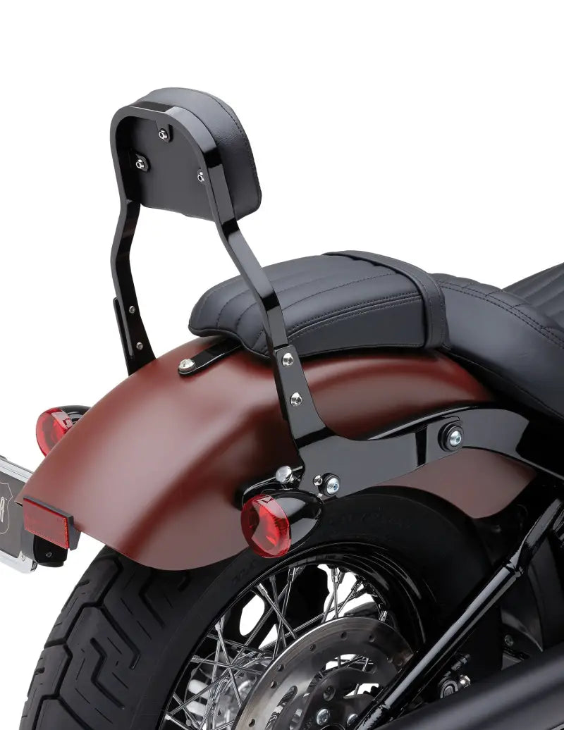 Detachable Backrest Mini Black Flde/Flsl/Fxbb 18 22 - COBRA