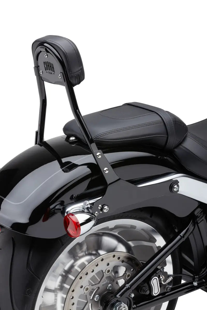 Detachable Backrest Round Black Flsb 18 22 - COBRA