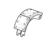 040-320-02 Trailer Brake Shoe