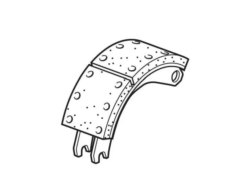 040-320-02 Trailer Brake Shoe