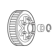 Dexter Axle 008-388-80 - 655 Neverlube Hub Dru