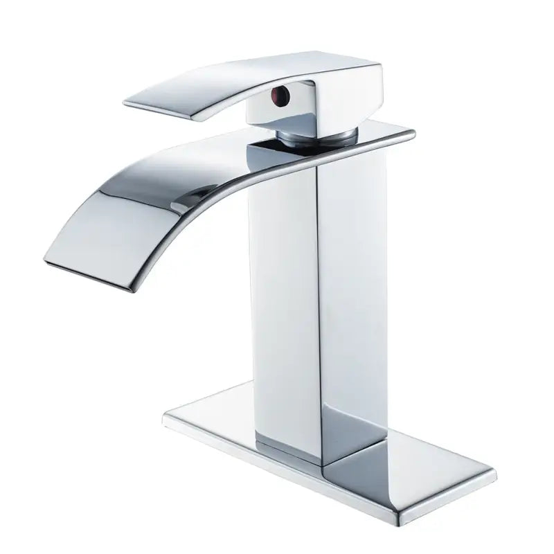 DF-ML803LQ-SN Dura Faucet Modern Angular RV Lavatory Faucet with sleek design and durable construction.
