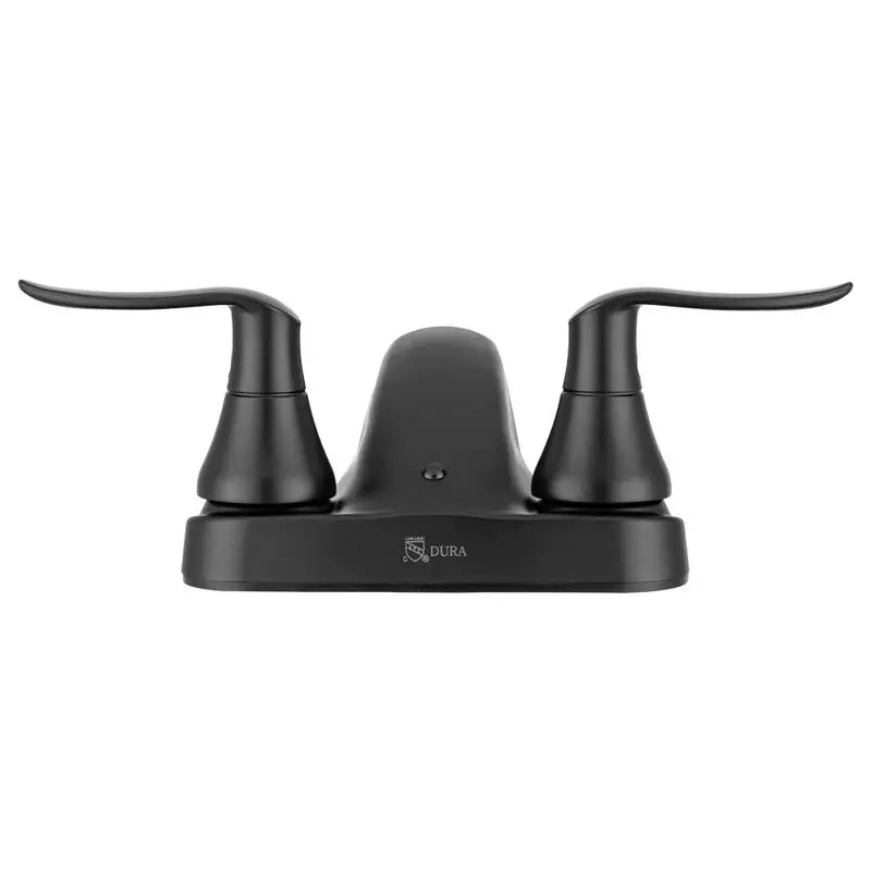 DF-PL700LH-MB Dura Faucet Lavatory Faucet in Matte Black, designed for RV, automotive, powersports, off-road, marine, exterior, truck accessories, interior, truck bed, RV parts, AVADA - Best Sellers, Must Haves