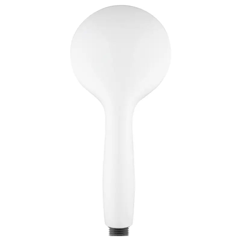 White Dura Faucet bath tub and shower head, model DF-SA432-WT, front view.