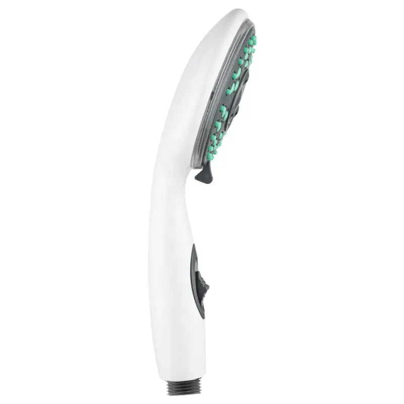 DF-SA432-WT Dura Faucet Bath Tub & Shower handheld showerhead in sleek white design.