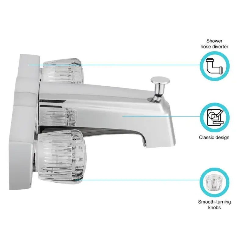 DF-SA610A-CP Dura Faucet Bath Tub & Shower