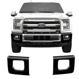 DF0201 Ecoological Gloss Black Bumper Overlay With Fog - Cover