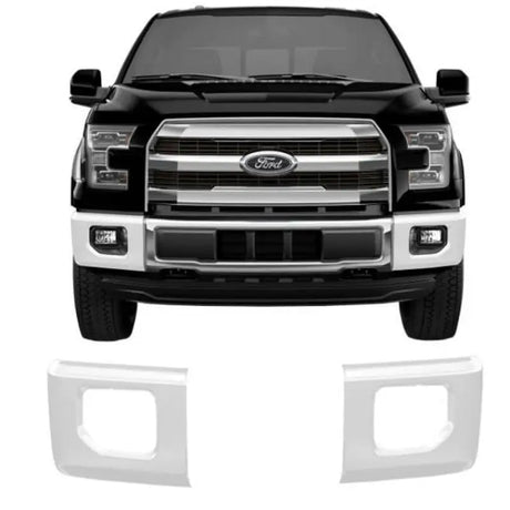 Ford F-150 with ecoological gloss white bumper overlay DF0210 Ecoological Gloss