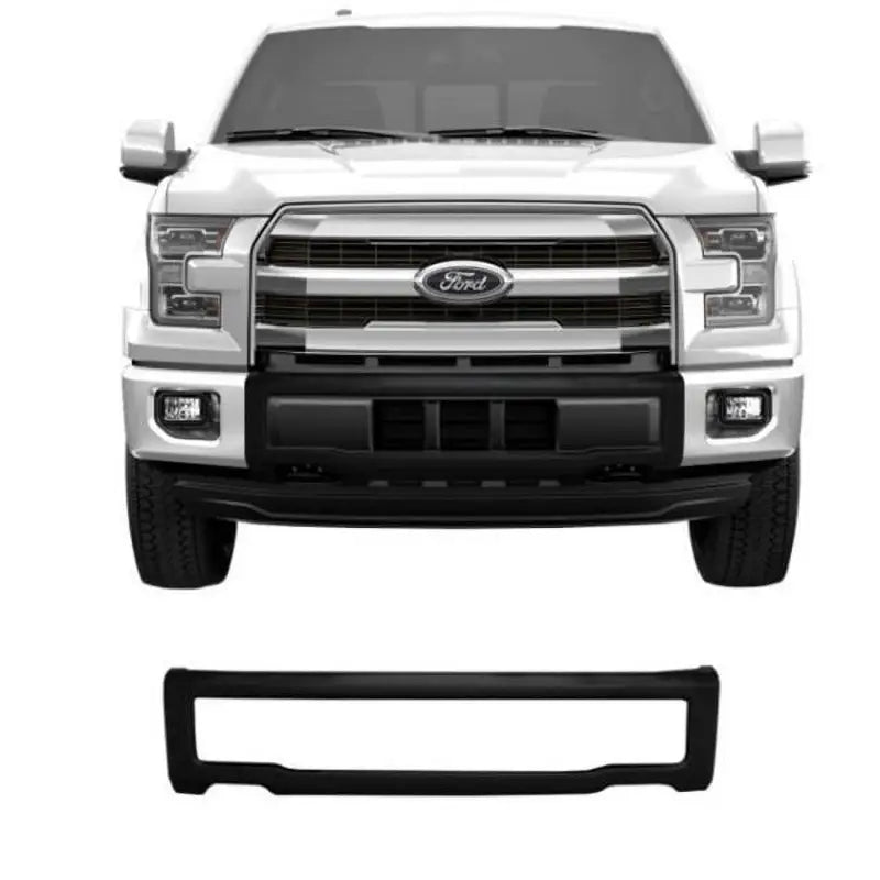 DF0302 Ecoological Matte Black Bumper Overlay With Tow - Cover