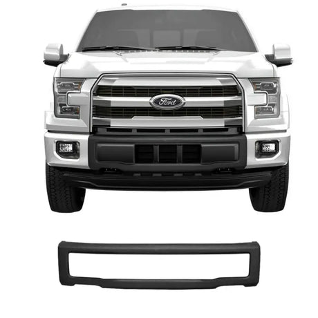 DF0302 Ecoological Matte Black Bumper Overlay With Tow - Cover