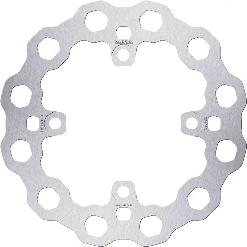 DF193Q Galfer Brake Rotor Cubiq Fixed Rear - RV and Auto Parts