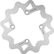 Silver metal brake rotor for DF195W Wave Rotor Rear bike component