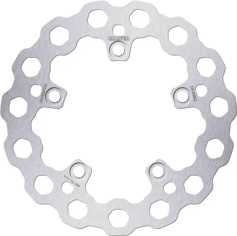 DF496Q Galfer Brake Rotor Cubiq Fixed Rear - RV and Auto Parts