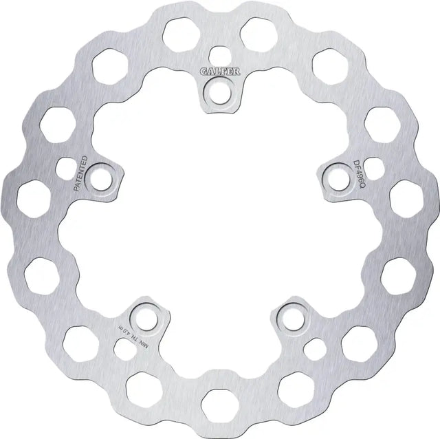 DF496Q Galfer Brake Rotor Cubiq Fixed Rear - RV and Auto Parts