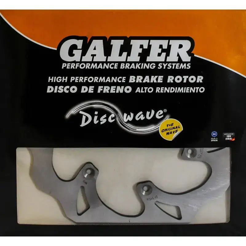 Galfer DF515W Wave Rotor rear brake rotor for high-performance bikes