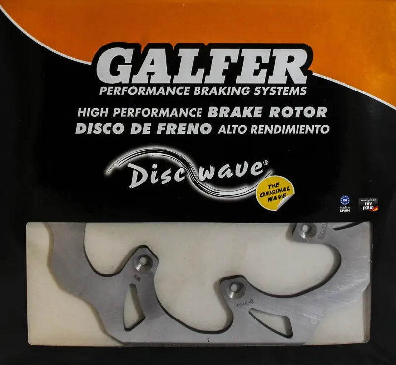 Galfer DF515W Wave Rotor rear brake rotor for high-performance bikes