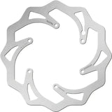 Silver metal brake rotor for DF606WS SKW oversize rotor bike model