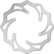 Silver metal brake rotor for DF606WS SKW oversize rotor bike model