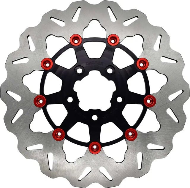 GALFER DF835CW-B-R Rotor 11.8"Floating Wave Fr Black/Red Buttons