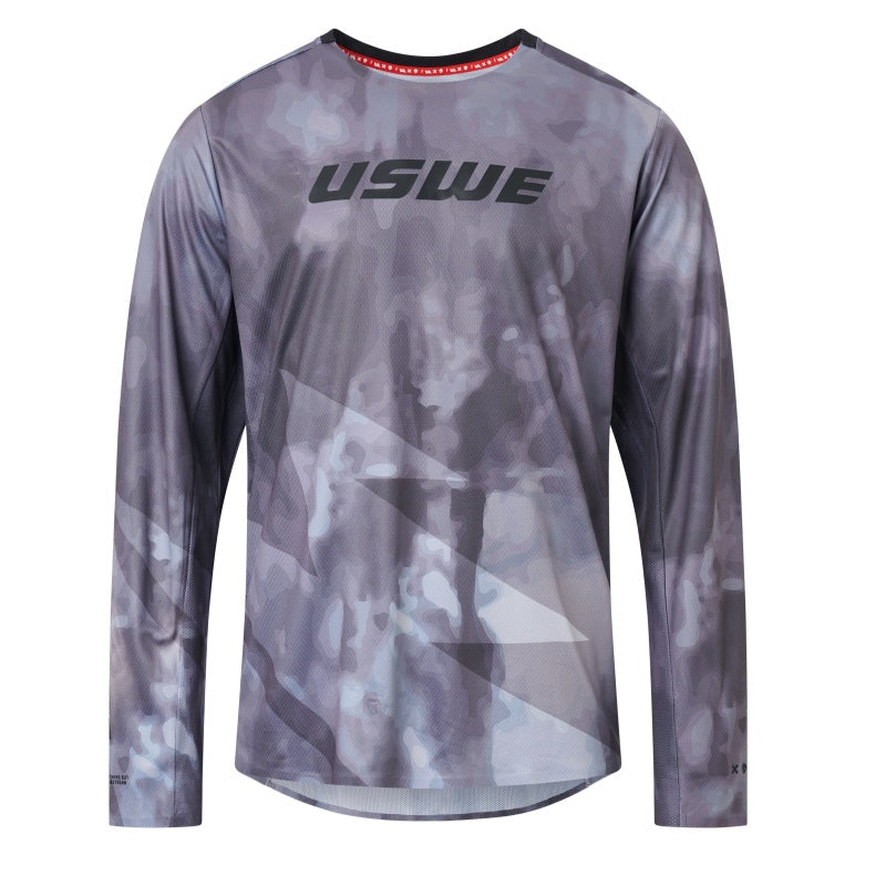 USWE 80951011101105 USWE Rok Off-Road Air Jersey Adult Sharkskin - Medium - 80951011101105