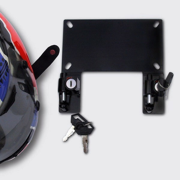 ZTechnik License Plate Bracket Helmet Lock Body Z5505A - Black