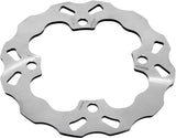 Shiny metallic DFP13021 Wave Rotor with wavy edges and ventilation slots