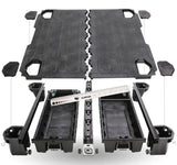 Black DG8 Decked truck bed storage system for GM Sierra 2500 & 3500 in bed space