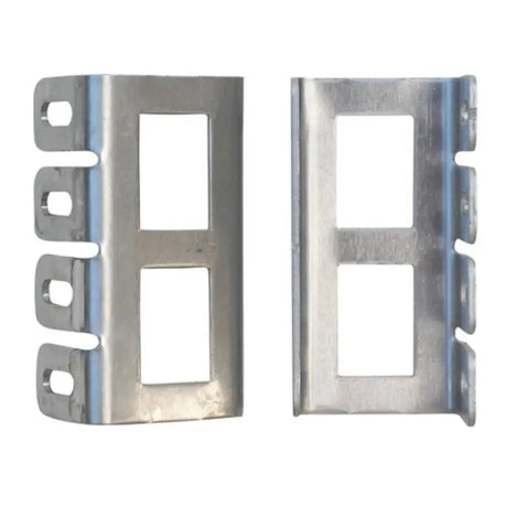 DGRB2VP Valterra Llc Double Bracket Silver - Switch Plate Cover Mounting