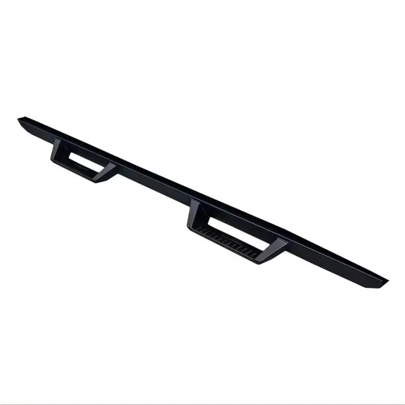 Black truck side step.