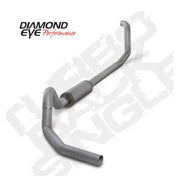 Diamond Eye Performance K4325A Diamond Eye KIT 4in TB SGL AL: 00-03 FORD 7.3L E-SERIES VAN NFS W/ CARB EQUIV STDS