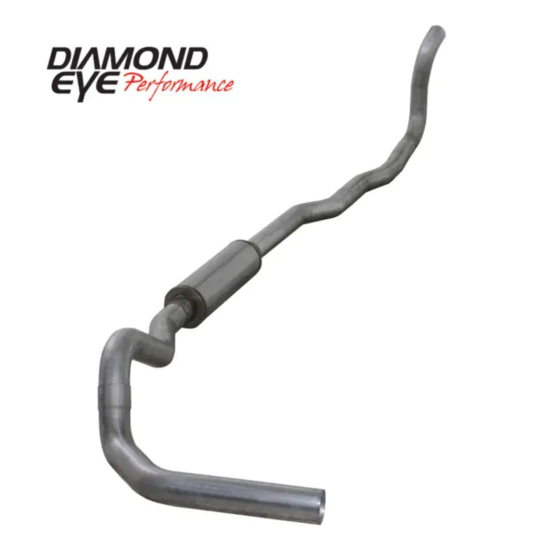 Diamond Eye KIT 4in TB SGL AL: 4-WHEEL DRIVE ONLY 89-93 DODGE CUMMINS 5.9L 