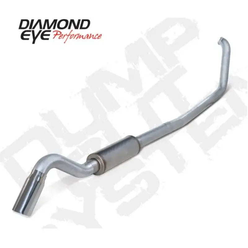 Diamond Eye KIT 4in TB SGL AL: TURN DOWN 00-03 FORD 7.3L F250/F350 - Truck & Automotive