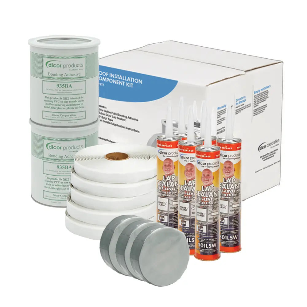Dicor Corp Roof Installation Kit Roof Installation Kit 435-CK-W
