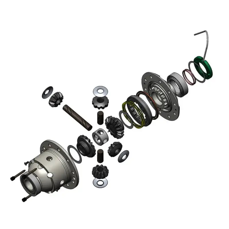 Differential Carrier DANA 44/ M220 Axle; Locking Differential; 32 Spline; All Ratios; Requires Locker Compressor (See