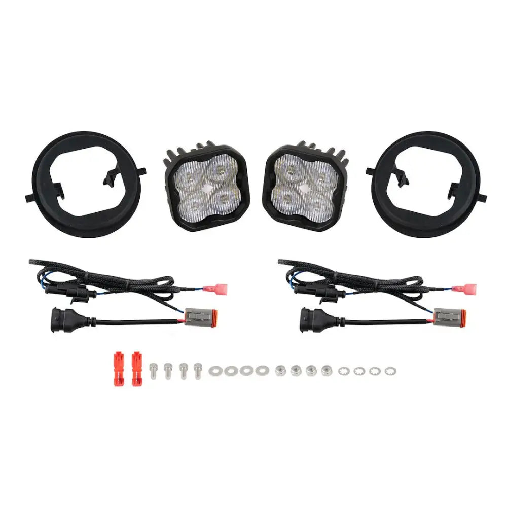 Diode Dynamc High-Intensity Automotive-Type LED's Driving/ Fog Light DD8465 - SS3 Pro Sierra 2003 Kit Abl WH