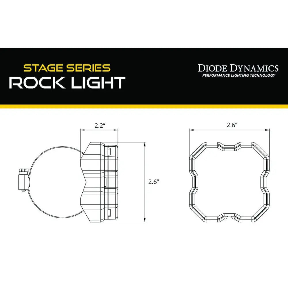 Diode Dynamc DD7464 Underbody Light Installation Kit