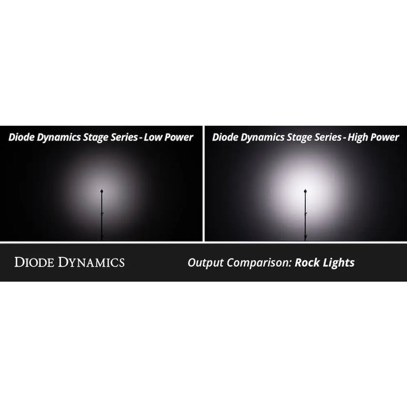 Diode Dynamc Fully-Encapsulated Durable Design Underbody Light Kit DD7738 - Single-Color Rock Installer