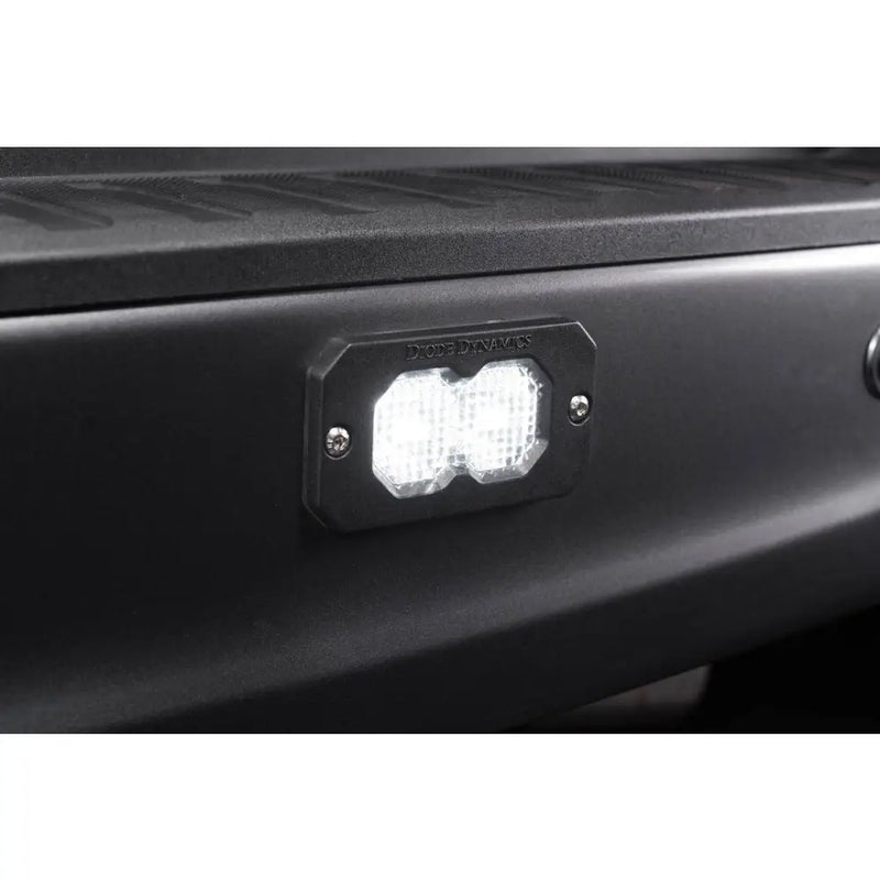 Diode Dynamc Limited Lifetime Warranty Driving/ Fog Light DD8120P - White C2 2.0 Sport Flood Flush Rbl