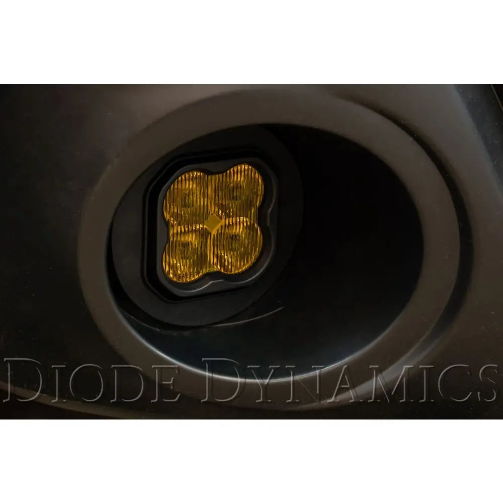 Diode Dynamc SAE-Compliant Road-Legal Output Driving/ Fog Light DD7074 - Yellow SS3 Max Type OB Kit Abl