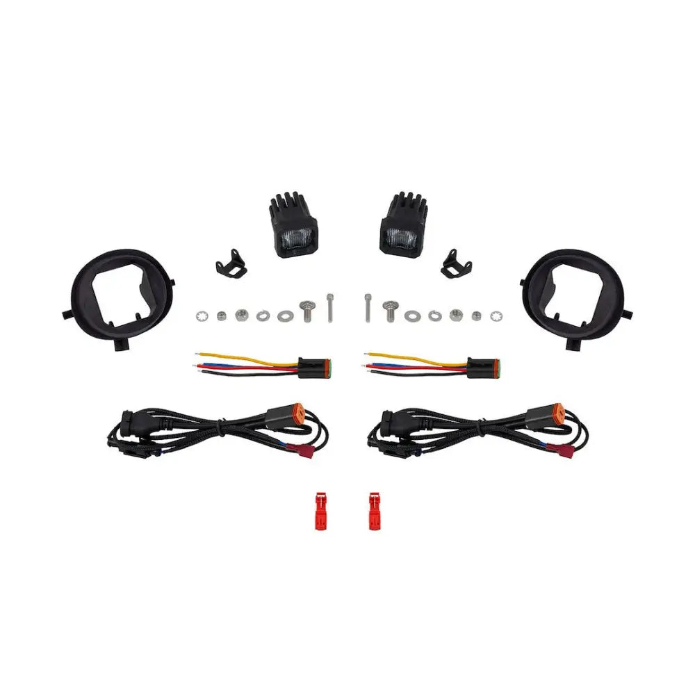 Diode Dynamc SAE-Compliant Road-Legal Output Driving/ Fog Light DD8445 - SSC1 Type MZ Led Kit Whit