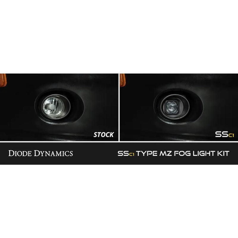 Diode Dynamc SAE-Compliant Road-Legal Output Driving/ Fog Light DD8445 - SSC1 Type MZ Led Kit Whit