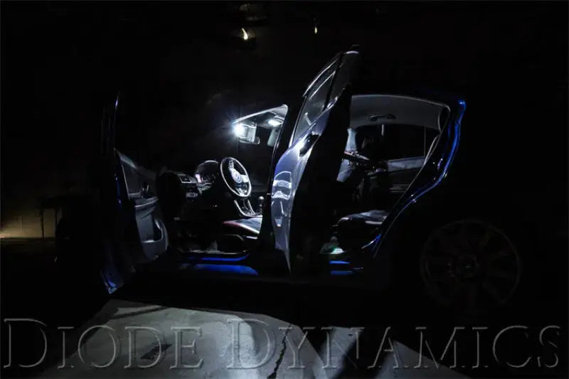 Diode Dynamics 15-19 Subaru WRX Interior Light Kit Stage 1 - Cool - White - Lights