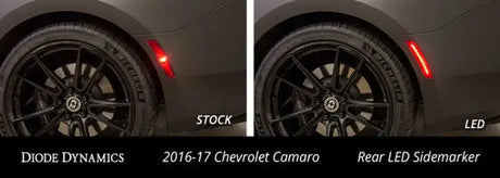 Diode Dynamics 16-21 Chevrolet Camaro LED Sidemarkers Smoked (set) - Lights