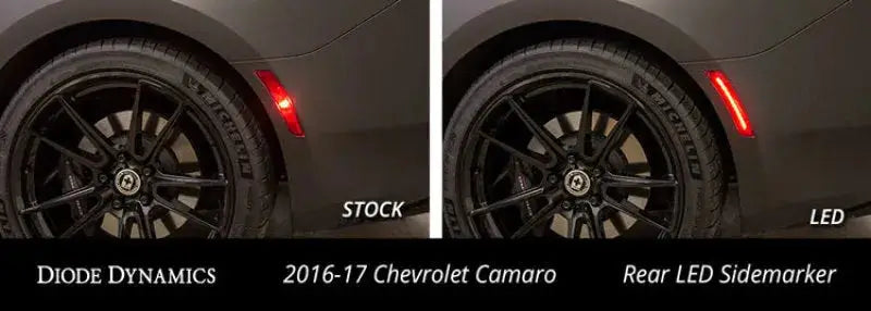 Diode Dynamics 16-21 Chevrolet Camaro LED Sidemarkers Smoked (set) - Lights