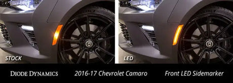 Diode Dynamics 16-21 Chevrolet Camaro LED Sidemarkers Smoked (set) - Lights